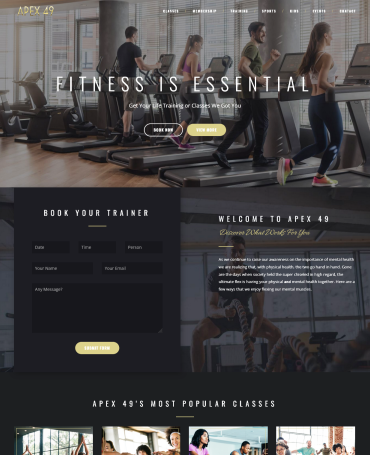 APEX 49 Website